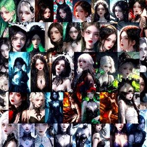 🀄️Gothic Manga Sticker Set🀄️